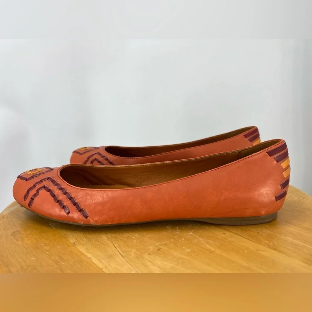 GEOX Respria leather flat 39.5/9.5